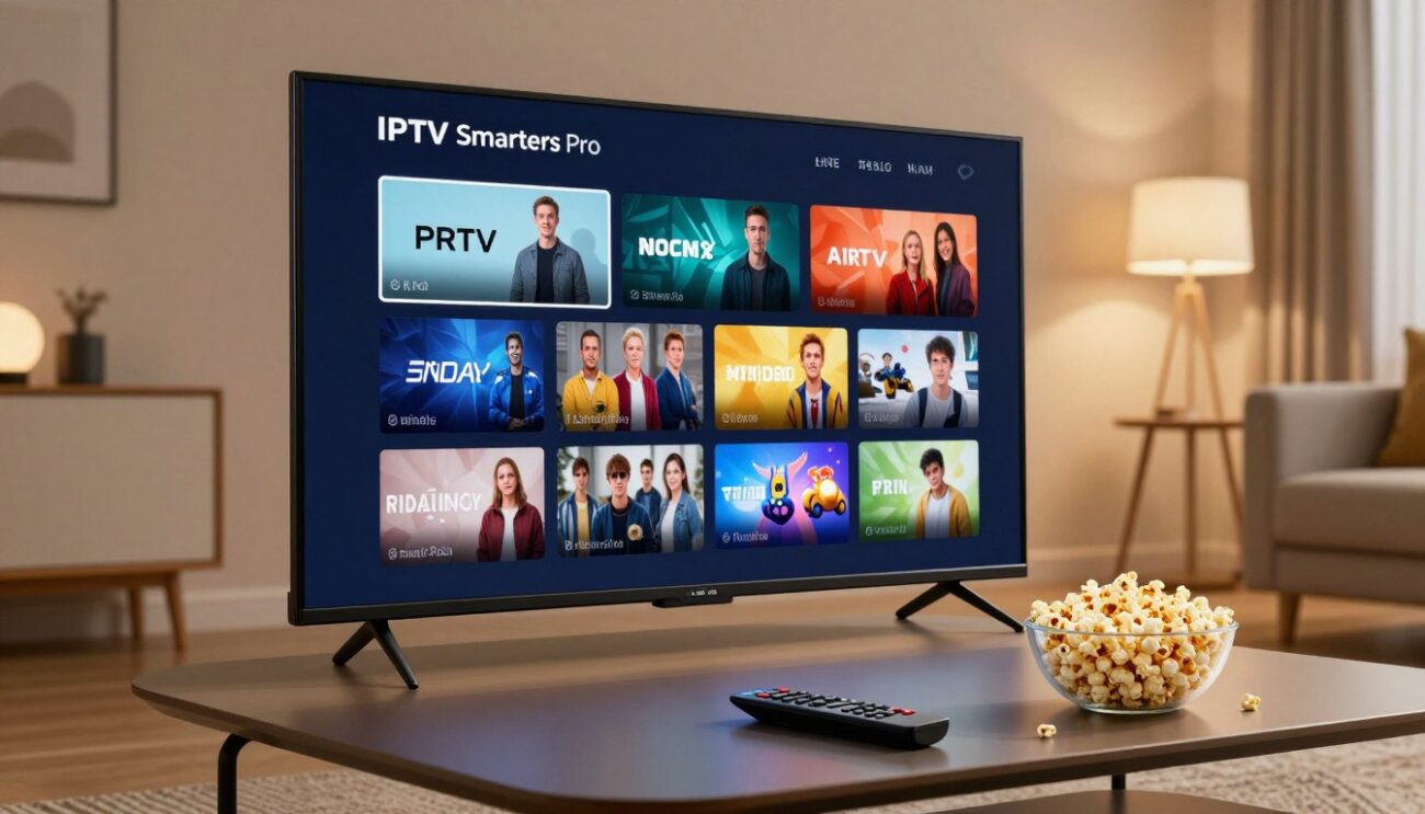 IPTV Smarters Pro Interface